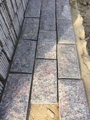 河北石屹供应天然石材,建材家装墙面砖,牡丹红蘑菇石厂家,红色蘑菇石量大从优