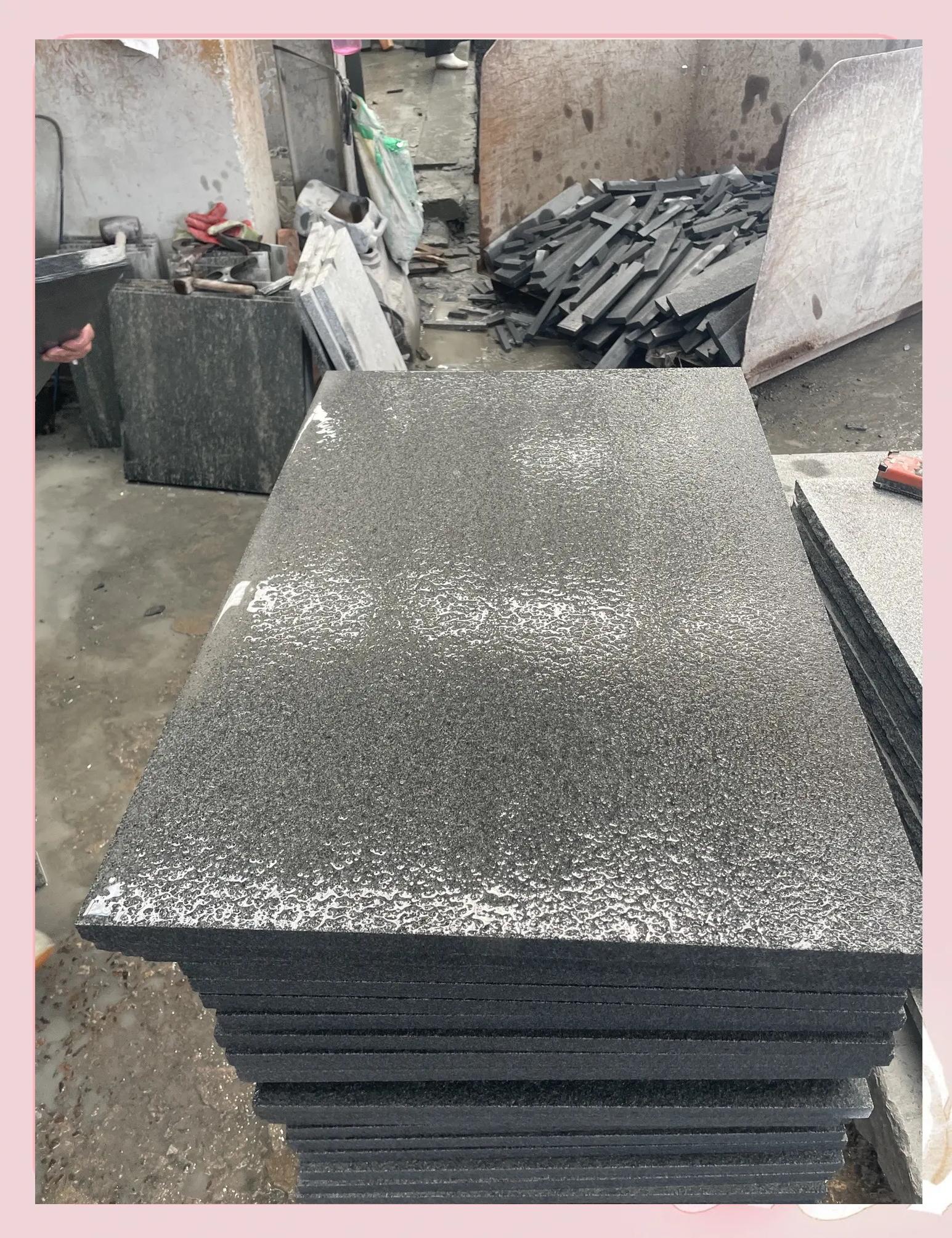 山东章丘黑石材加工基地揭秘