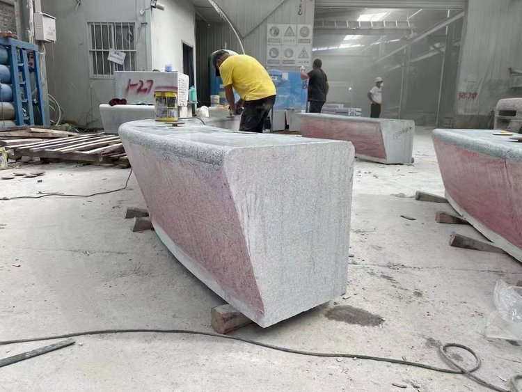 天然石材 整石坐凳 异形加工定制 自然面坐凳 弧形加工 - 爱企查